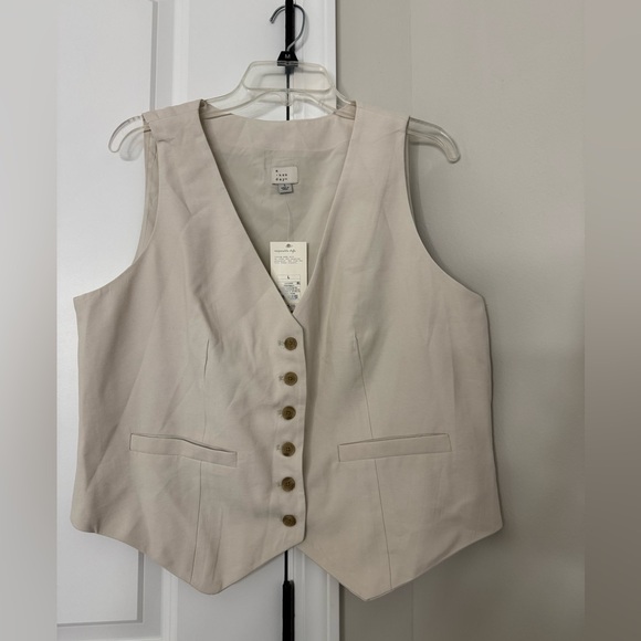 a new day Tops - A New Day Cream Vest
